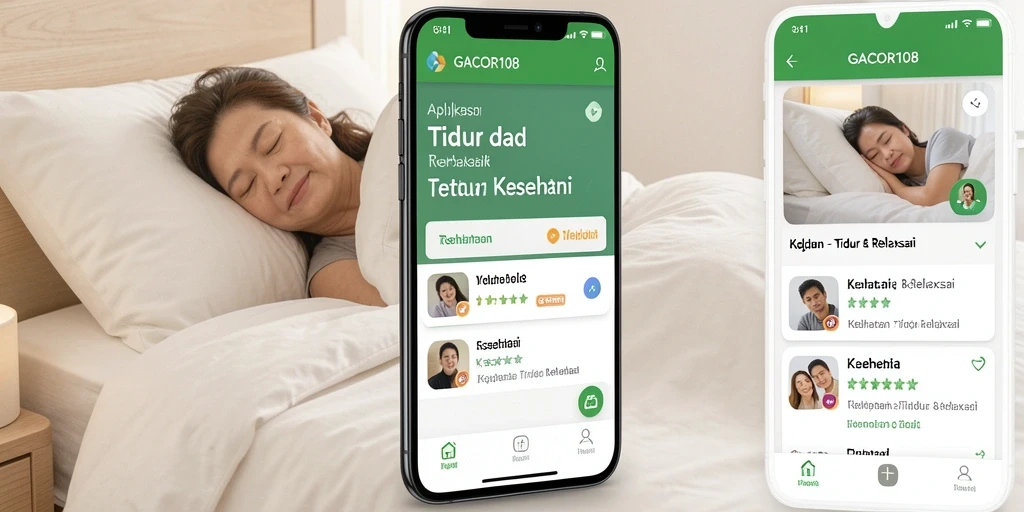 Antarmuka intuitif GACOR108 untuk tidur dan relaksasi.
