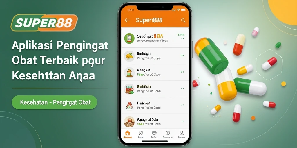 Antarmuka pengguna aplikasi SUPER88 yang jelas dan berfungsi.